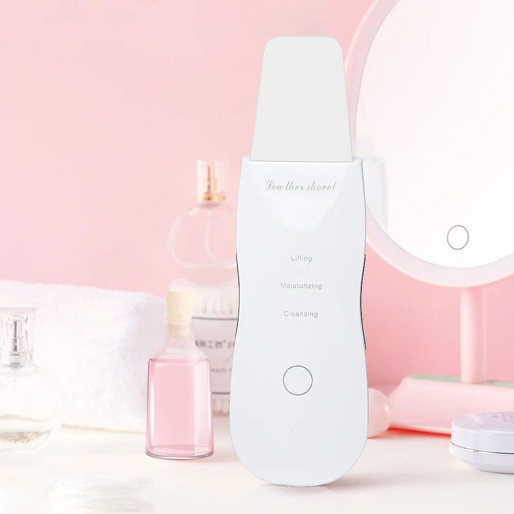 Professional Ultrasonic Facial Skin Scrubber Ion Deep Face Cleaning Peeling Rechargeable Skin Care Device Beauty Instrument
Professional Ultrasonic Facial Skin Scrubber Ion Deep Face Cleaning Peeling Rechargeable Skin Care Device Beauty Instrument