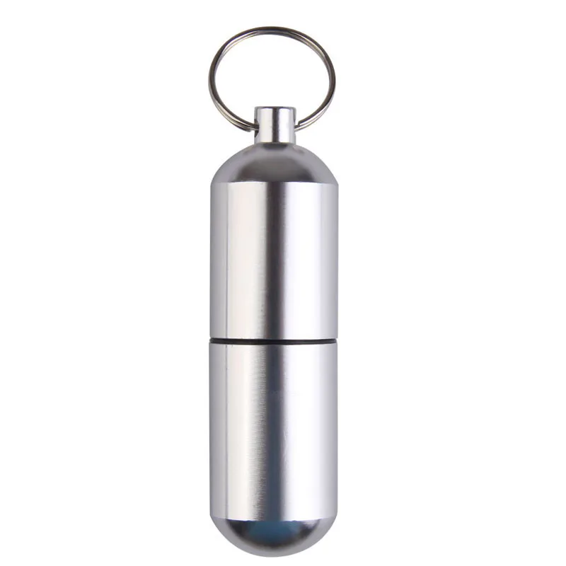 Car Accessories Vials 2Pcs Key Chain Aluminum Alloy Waterproof Portable Medicine Bottle Keyrings Bullet Shape Keychain
Car Accessories Vials 2Pcs Key Chain Aluminum Alloy Waterproof Portable Medicine Bottle Keyrings Bullet Shape Keychain