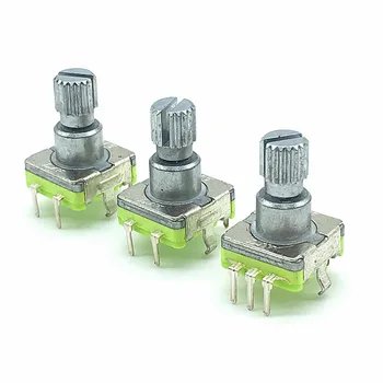 5pcs/lot EC11 Rotary Encoder Code Switch 30 Position With Push Button Switch 5pin Handle Length 12.5mm
5pcs/lot EC11 Rotary Encoder Code Switch 30 Position With Push Button Switch 5pin Handle Length 12.5mm