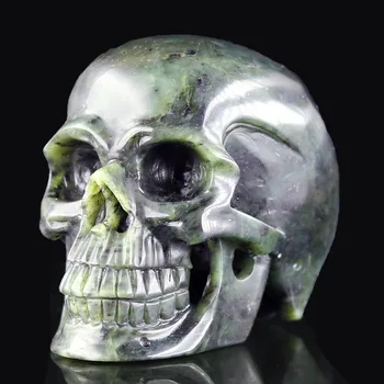 3.46" CANADA JASPER Handmade Carved Crystal Skull Crystal Realistic Crystal Healing Furnishing Articles Figurine AC02
3.46" CANADA JASPER Handmade Carved Crystal Skull Crystal Realistic Crystal Healing Furnishing Articles Figurine AC02