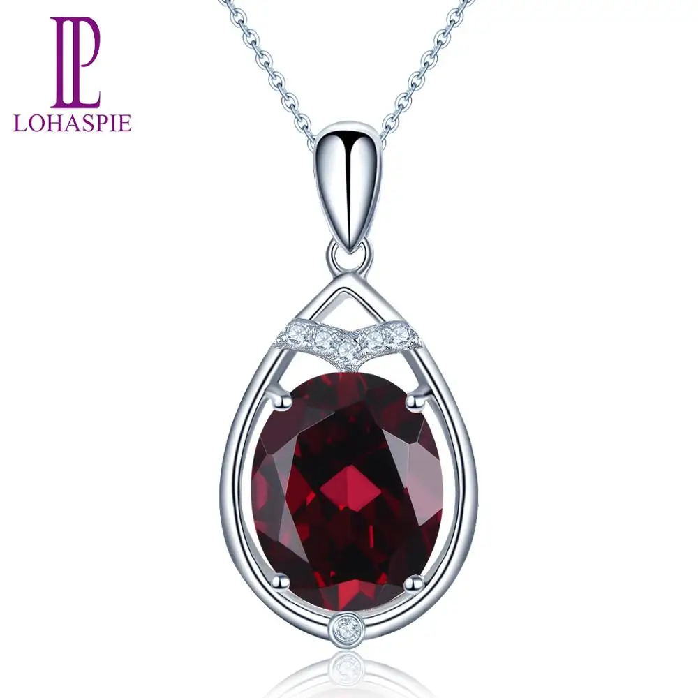 LP Diamond-Jewelry 1.98ct Solid 14K White Gold Pendant Natural Garnet Gemstone Popular Fine Stone Jewelry For January Gift
LP Diamond-Jewelry 1.98ct Solid 14K White Gold Pendant Natural Garnet Gemstone Popular Fine Stone Jewelry For January Gift