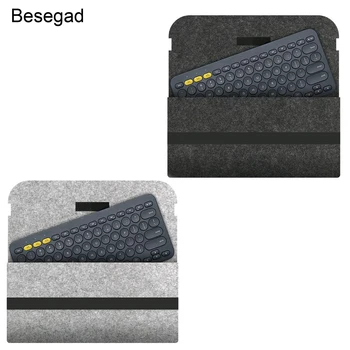 Besegad Portable Dustproof Felt Storage Bag Case Cover Sleeve for Logitech K380 Bluetooth Keyboard
Besegad Portable Dustproof Felt Storage Bag Case Cover Sleeve for Logitech K380 Bluetooth Keyboard