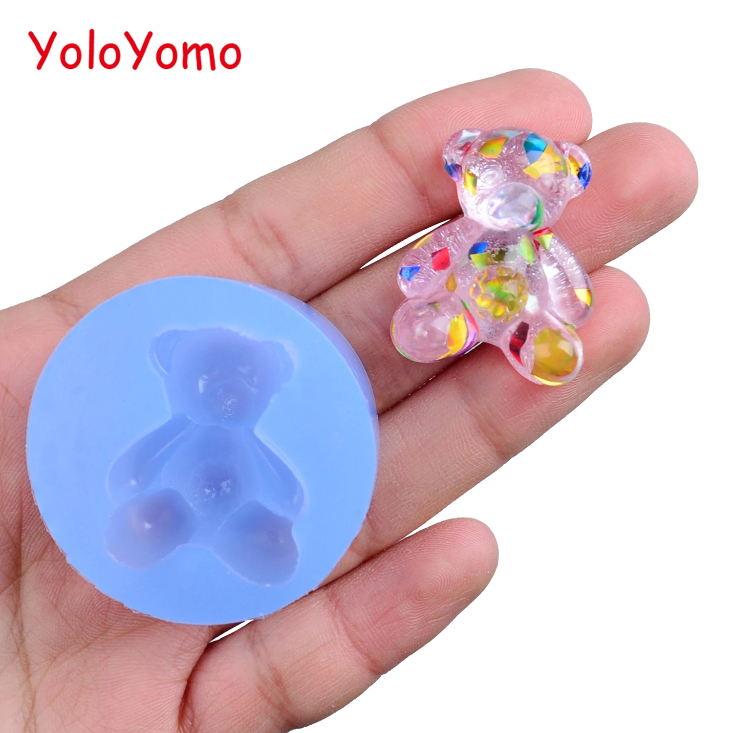 D764YL Bear Silicone Mold Animal Mold Candy Chocolate Cake Decorating Cake Craft Resin Polymer Clay Jewelry Cabochon Soap
D764YL Bear Silicone Mold Animal Mold Candy Chocolate Cake Decorating Cake Craft Resin Polymer Clay Jewelry Cabochon Soap