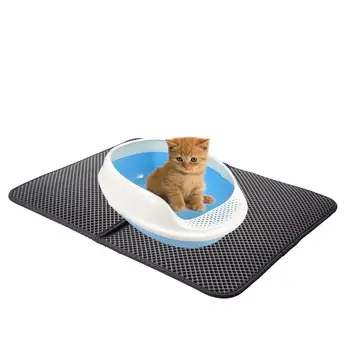 Double-Layer Waterproof Cat Litter Mat High Elasticity EVA Foldable Honeycomb Sifting Sanitary Pet Cats Litter Trapper Pad S/M/L
Double-Layer Waterproof Cat Litter Mat High Elasticity EVA Foldable Honeycomb Sifting Sanitary Pet Cats Litter Trapper Pad S/M/L