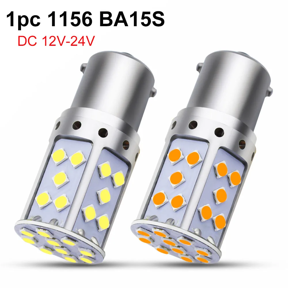 1pc 1156 BA15S P21W LED Bulb 3030 35 SMD LED S25 Car Auto Turn Signal Reverse Backup Light White Amber Yellow Lamp Input 9-30V
1pc 1156 BA15S P21W LED Bulb 3030 35 SMD LED S25 Car Auto Turn Signal Reverse Backup Light White Amber Yellow Lamp Input 9-30V