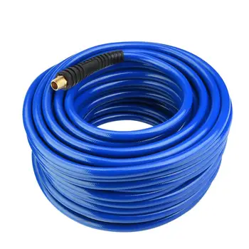 30M Blue Flexible Pneumatic PVC Hose with NPT Quick Connector for Air Compressor 
30M Blue Flexible Pneumatic PVC Hose with NPT Quick Connector for Air Compressor
