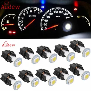10Pcs T5 74 PC74 1-SMD Twist Socket Instrument Cluster Dashboard Led Light Bulb WIth Base
10Pcs T5 74 PC74 1-SMD Twist Socket Instrument Cluster Dashboard Led Light Bulb WIth Base