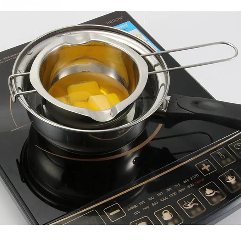 Stainless Steel Chocolate Melting Pot Double Boiler Milk Bowl Butter Candy Warmer Pastry Baking Tools
Stainless Steel Chocolate Melting Pot Double Boiler Milk Bowl Butter Candy Warmer Pastry Baking Tools