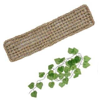 Reptile Lizard Lounger Bearded Dragon Hammock,Grass Fibers Hammock Bed For , Geckos, IBearded Dragons,guanas, And Hermit Crab
Reptile Lizard Lounger Bearded Dragon Hammock,Grass Fibers Hammock Bed For , Geckos, IBearded Dragons,guanas, And Hermit Crab