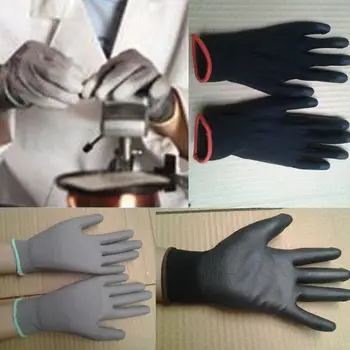 1 Pair Random color PU Nylon Safety Coating Work Gloves Builders Palm Protect Anti static Rubber Coated Glove Knit Cuff Chemical
1 Pair Random color PU Nylon Safety Coating Work Gloves Builders Palm Protect Anti static Rubber Coated Glove Knit Cuff Chemical
