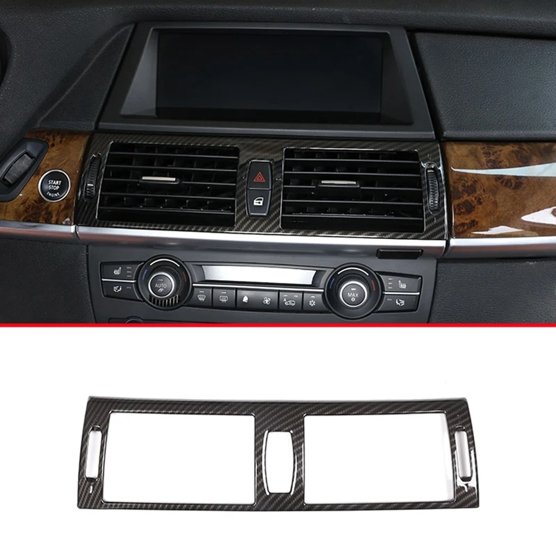 Carbon Fiber Style ABS Center Air Conditioning Vent Frame Trim For Bmw X5 E70 2008-2013 Accessories
Carbon Fiber Style ABS Center Air Conditioning Vent Frame Trim For Bmw X5 E70 2008-2013 Accessories