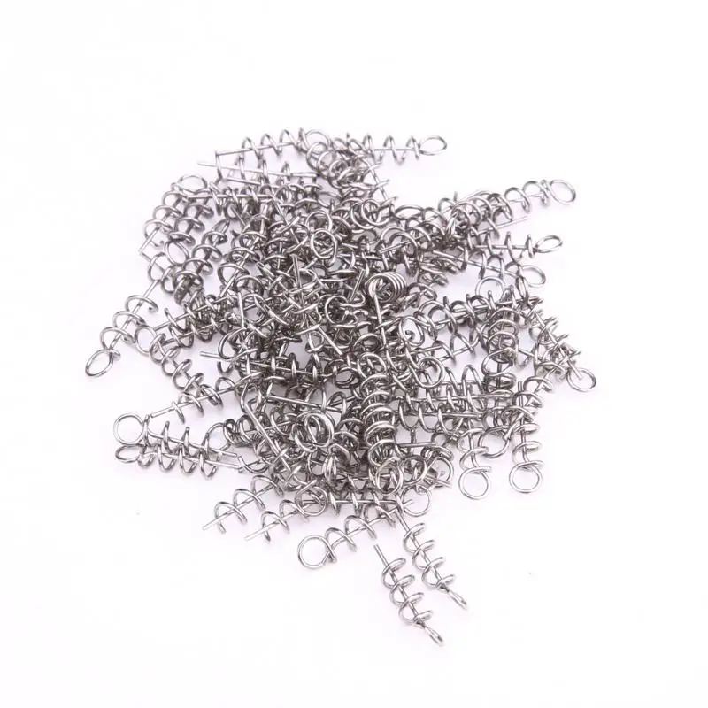 100pcs lPortable Stainless Steel 14mm 9g Soft Bait Lure Spring Lock Pin Crank Hook Connect Fixed Latch Fishing Tools
100pcs lPortable Stainless Steel 14mm 9g Soft Bait Lure Spring Lock Pin Crank Hook Connect Fixed Latch Fishing Tools