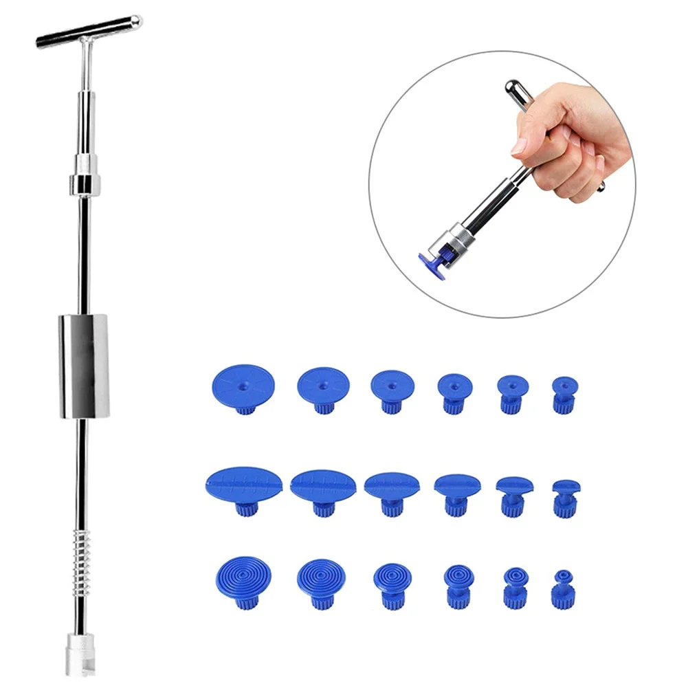 Paintless Dent Repair Tabs Slide Hail Removal Tool Durable 18pcs Puller Tabs Hand Tool Stainless Steel T Bar Puller Practical
Paintless Dent Repair Tabs Slide Hail Removal Tool Durable 18pcs Puller Tabs Hand Tool Stainless Steel T Bar Puller Practical