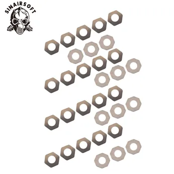 Hot Sale airsoft tactical SHS Alloy Silver Shim Set for AEG ver.2/3 gearbox hunting Accessories Free shipping
Hot Sale airsoft tactical SHS Alloy Silver Shim Set for AEG ver.2/3 gearbox hunting Accessories Free shipping