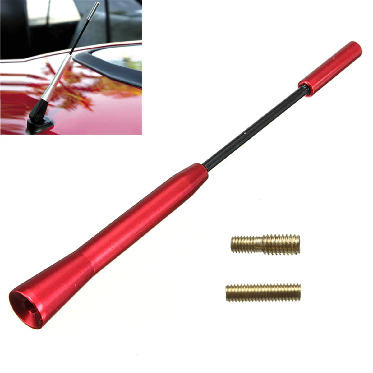 Universal AM/FM Red Small Alloy Bee Sting Car Radio Antenna Aerial For VW /FORD /AUDI
Universal AM/FM Red Small Alloy Bee Sting Car Radio Antenna Aerial For VW /FORD /AUDI