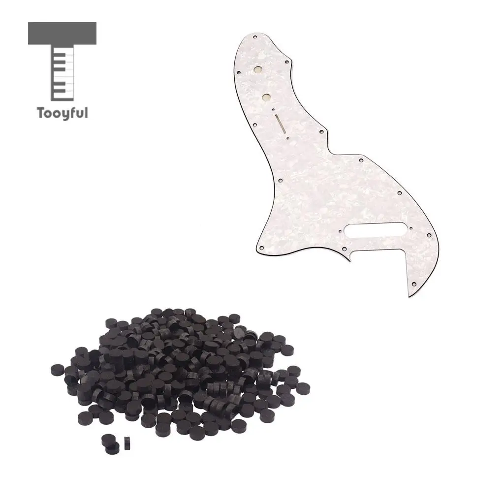4 Ply White Pearl Guitar Pickguard+300pcs Fingerboard Fretboard Dots Inly for Tele TL Electric Guitar
4 Ply White Pearl Guitar Pickguard+300pcs Fingerboard Fretboard Dots Inly for Tele TL Electric Guitar