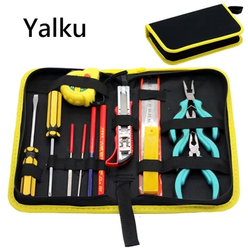 Yalku Hand Tool Set Tool Box Set Multitool Pliers Screwdriver Set Hand Tool Set Kit Bag Accessories Multitool Combination