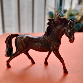 Collectable Chinese Brass Carved Animal Zodiac Fine Horse Running Exquisite Small Statues
Collectable Chinese Brass Carved Animal Zodiac Fine Horse Running Exquisite Small Statues