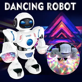 LED Light Music Intelligent Robot Dancing Remote Control Toys Dance Robot Toy Model Electric Musical Action Figures Toys
LED Light Music Intelligent Robot Dancing Remote Control Toys Dance Robot Toy Model Electric Musical Action Figures Toys