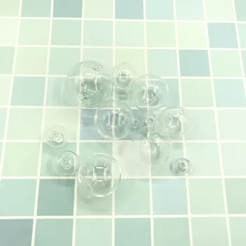 200pcs/lot 6-30mm mix size clear glass globe bubble with double hole glass vial pendant glass wishing bottle jars DIY accessory
200pcs/lot 6-30mm mix size clear glass globe bubble with double hole glass vial pendant glass wishing bottle jars DIY accessory