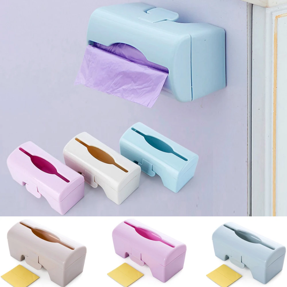 Wall-mounted Plastic Bag Storage Box Garbage Trash Bags Storage Container Multi-purpose Kitchen Tools tissue box
Wall-mounted Plastic Bag Storage Box Garbage Trash Bags Storage Container Multi-purpose Kitchen Tools tissue box