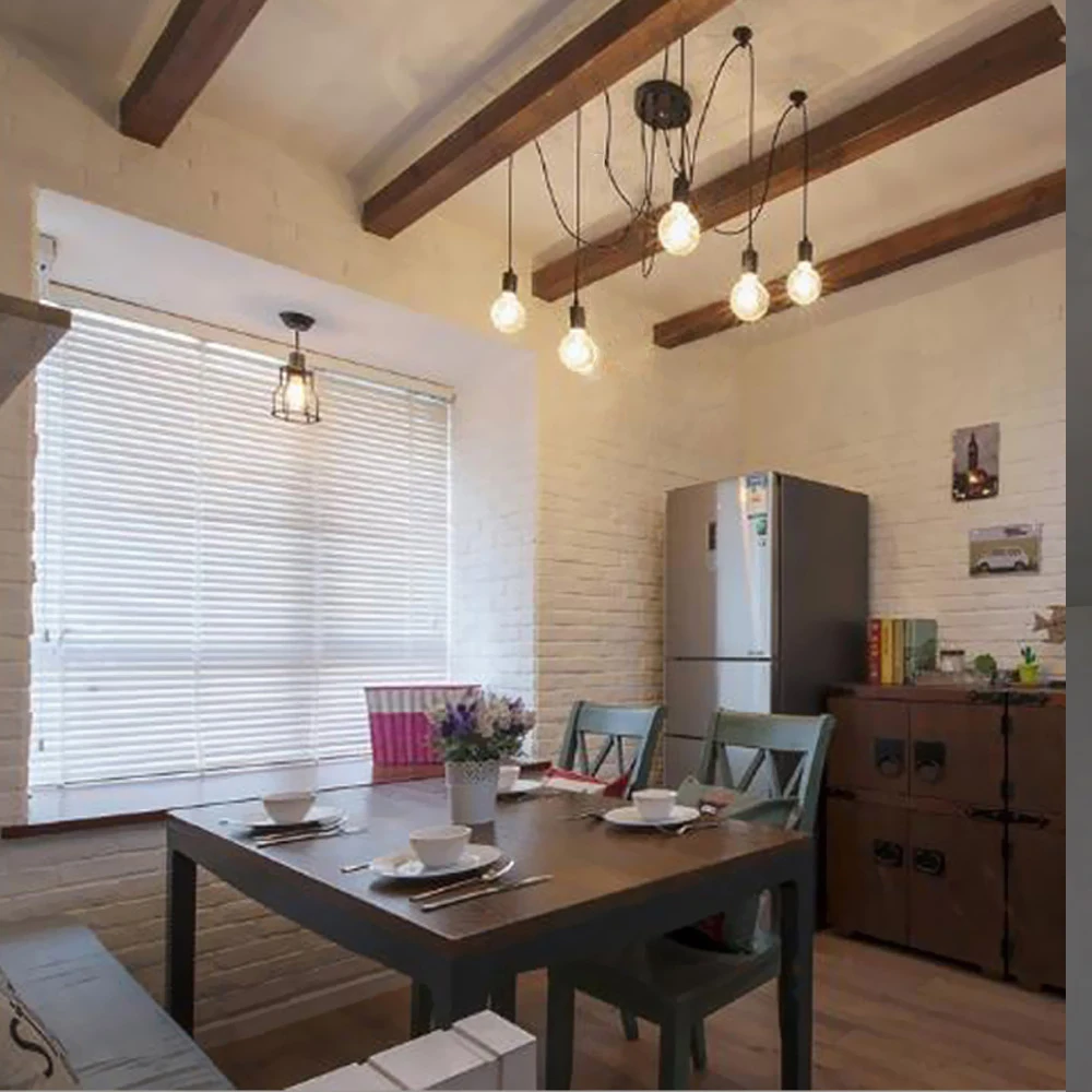 Wall Lamp AC85-265V Bedroom E27 Base Socket Holder 500W 5-End Pendant Light Ceiling Retro Vintage Style for Living Room Dining
Wall Lamp AC85-265V Bedroom E27 Base Socket Holder 500W 5-End Pendant Light Ceiling Retro Vintage Style for Living Room Dining