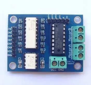 L293 optical isolated motor drive module w electromagnetic interference protect
L293 optical isolated motor drive module w electromagnetic interference protect