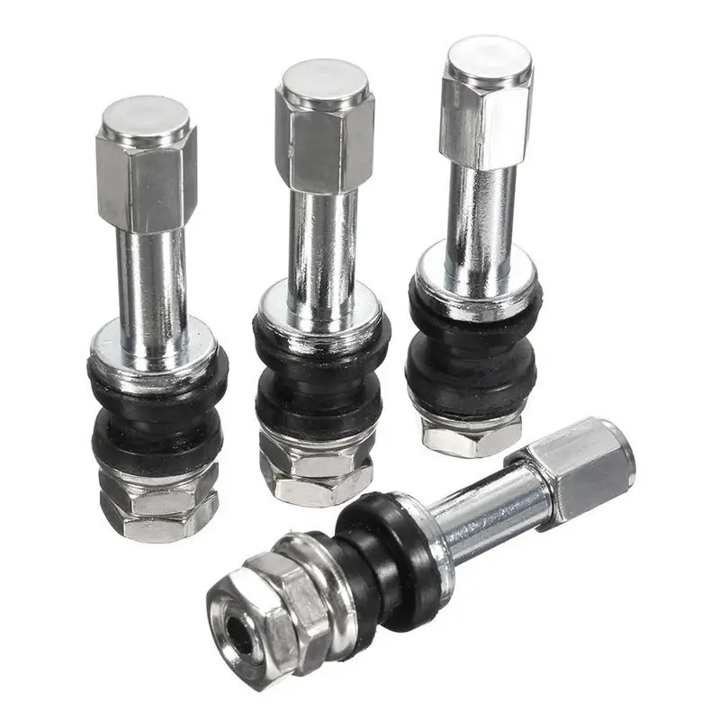 New Universal 4Pcs Tr48E Tubeless Tire Valve Tpms For All Motorcycles Scooter Moped Bicycle Rims Accessories
New Universal 4Pcs Tr48E Tubeless Tire Valve Tpms For All Motorcycles Scooter Moped Bicycle Rims Accessories