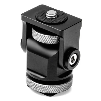 SHGO HOT-Monitor Holder Mount On Camera Pan 180 degree tilt 180 degree with Cold Shoe Mount and 1/4 inch Mount
SHGO HOT-Monitor Holder Mount On Camera Pan 180 degree tilt 180 degree with Cold Shoe Mount and 1/4 inch Mount