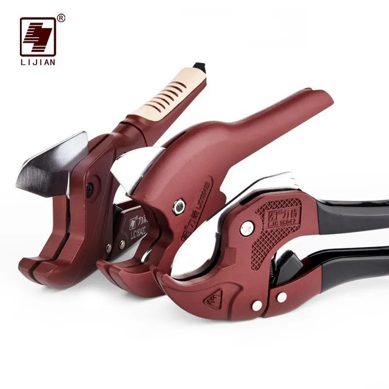 LIJIAN Aluminum Alloy Body PVC Pipe Cutter Ratchet Scissors PVC/PU/PP/PE Tube Pliers Cutter Hose Cutting Hand DIY Tool Multitool
LIJIAN Aluminum Alloy Body PVC Pipe Cutter Ratchet Scissors PVC/PU/PP/PE Tube Pliers Cutter Hose Cutting Hand DIY Tool Multitool