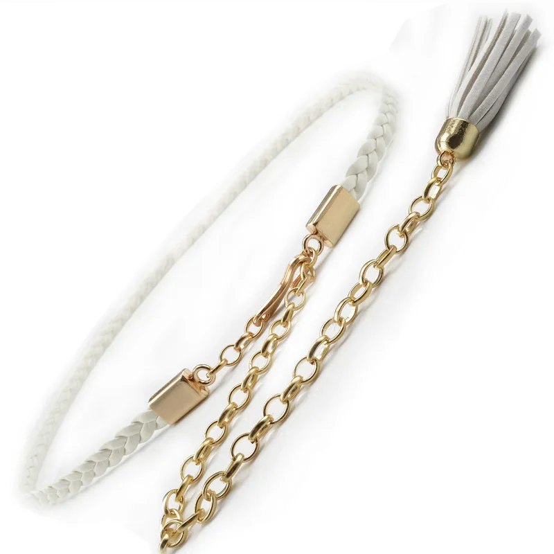 110cm Vintage Tassel Braided Rope Pu Waist Belts For Women Roupa Feminina 2018 Designer Harness For Female Leather On The Body
110cm Vintage Tassel Braided Rope Pu Waist Belts For Women Roupa Feminina 2018 Designer Harness For Female Leather On The Body