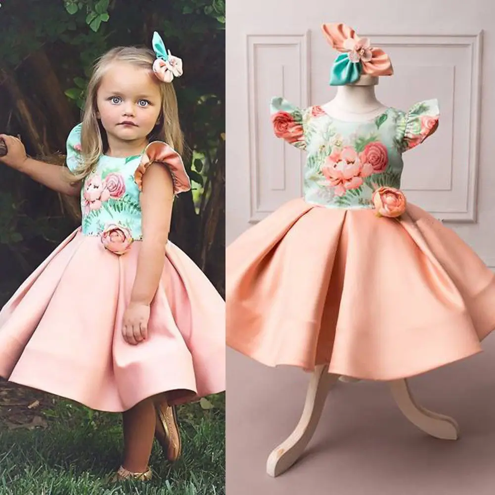 2018 Princess Baby Cute Girls Dressed Kids Dress Party Wedding Flower Girl Outfits Dresses Fancy
2018 Princess Baby Cute Girls Dressed Kids Dress Party Wedding Flower Girl Outfits Dresses Fancy