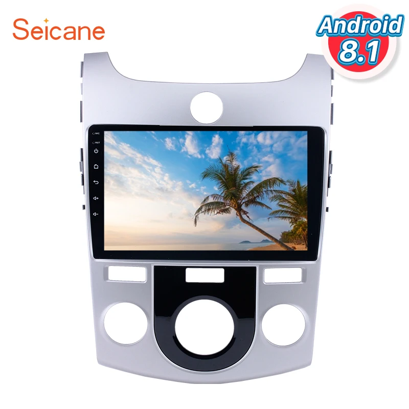 Seicane Quad-Core 9inch for 2008-2012 KIA Forte(MT) With RAM 1GBHD 1024*600 Android 8.1 Car Radio Multimedia Player GPS Navi
Seicane Quad-Core 9inch for 2008-2012 KIA Forte(MT) With RAM 1GBHD 1024*600 Android 8.1 Car Radio Multimedia Player GPS Navi