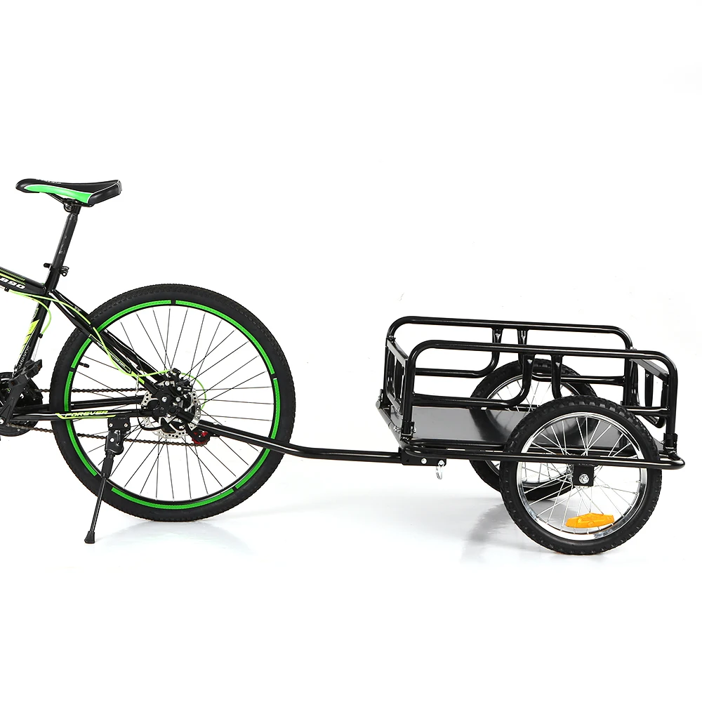 iKayaa Folding Bike Cargo Trailer Hand Wagon Bicycle Cargo Trailer Luggage Storage Cart Carries w/ Detachable Metal Frame Hitch
iKayaa Folding Bike Cargo Trailer Hand Wagon Bicycle Cargo Trailer Luggage Storage Cart Carries w/ Detachable Metal Frame Hitch