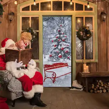 3D Christmas Tree Door Sticker Chritsmas Decorations Ornaments New Year Party Supplies For Home Decor PVC Wall Door Sticker
3D Christmas Tree Door Sticker Chritsmas Decorations Ornaments New Year Party Supplies For Home Decor PVC Wall Door Sticker