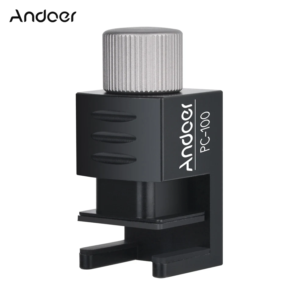 Andoer PC-100 Cell Phone Clamp Adjustable Metal Phone Holder Mini Tripod Adapter with 1/4 Inch Screw Hole for phone Tripod Video
Andoer PC-100 Cell Phone Clamp Adjustable Metal Phone Holder Mini Tripod Adapter with 1/4 Inch Screw Hole for phone Tripod Video