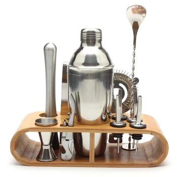 LUDA 12Pcs/Set Stainless Steel Liquor Red Wine Cocktail Shaker Bar Wine Mixer Set Bartender Cocktail Hand Shaker Tool Kit With
LUDA 12Pcs/Set Stainless Steel Liquor Red Wine Cocktail Shaker Bar Wine Mixer Set Bartender Cocktail Hand Shaker Tool Kit With