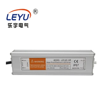 60W 12V LED Waterproof Switching Power Supply With CE RoHS Certification LDV-60
60W 12V LED Waterproof Switching Power Supply With CE RoHS Certification LDV-60
