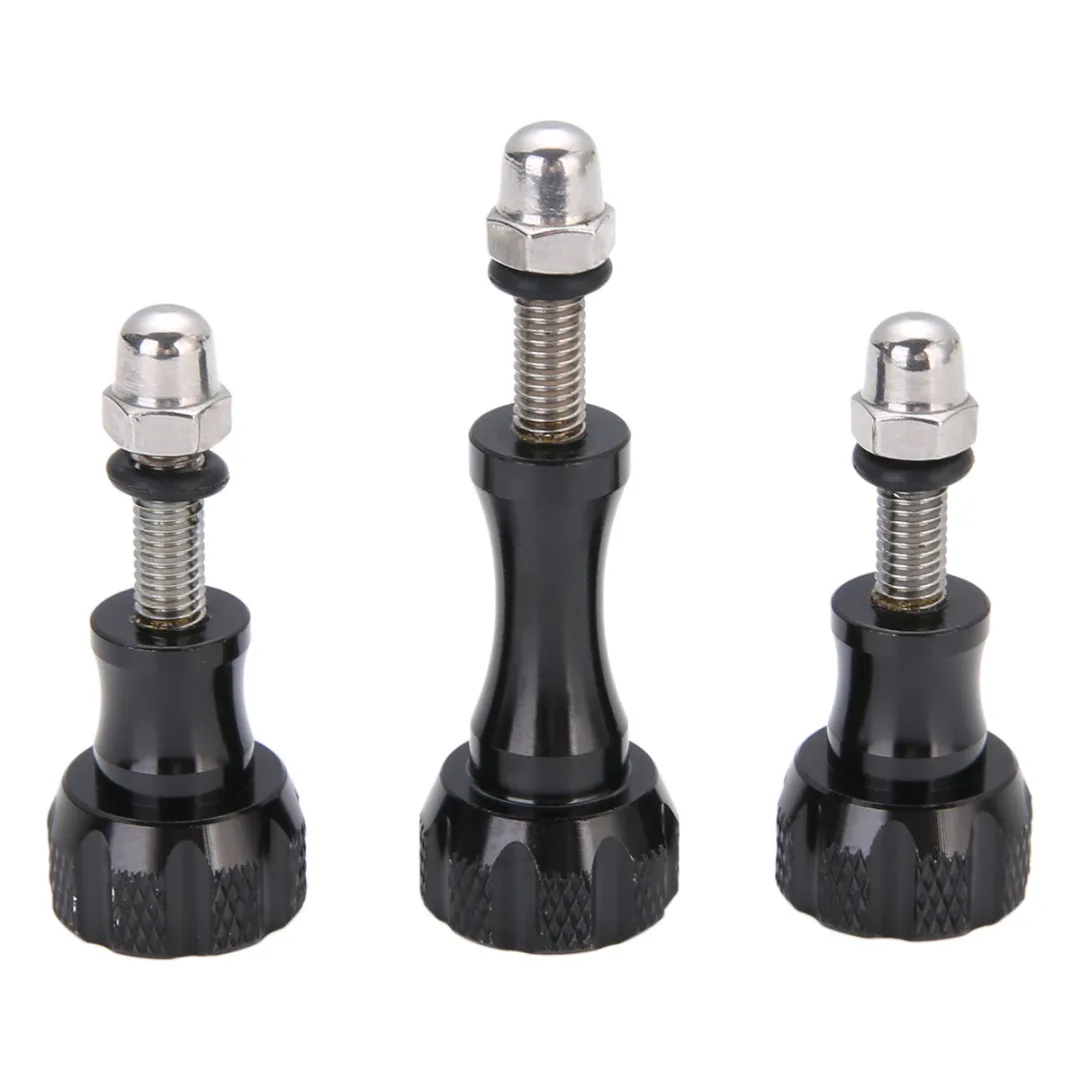 MAYITR 1pc Universal Bolt Nut Screw Black Aluminum Stainless Thumb Knob Screw Set For Gopro Hero Camera Accessories
MAYITR 1pc Universal Bolt Nut Screw Black Aluminum Stainless Thumb Knob Screw Set For Gopro Hero Camera Accessories