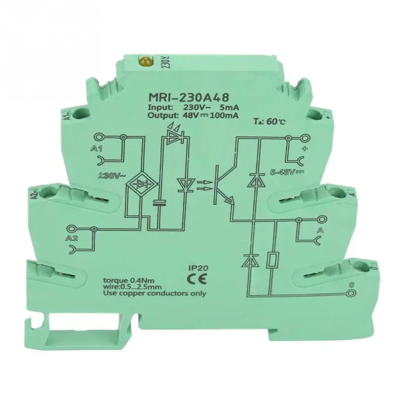 MRI-230A48 6.2mm Ultra-Thin Coupling Isolation Protection PLC Relay Module Optocoupler Isolating PLC Relay Brand New
MRI-230A48 6.2mm Ultra-Thin Coupling Isolation Protection PLC Relay Module Optocoupler Isolating PLC Relay Brand New