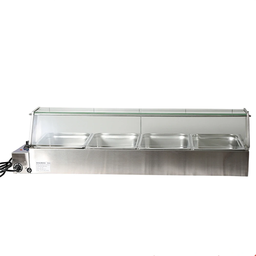 Bain Marie With Table-Top 4 Pots Keep Warmer Machine Commercial Insulation Deep Soup Stovefor Kitchen Restaurant
Bain Marie With Table-Top 4 Pots Keep Warmer Machine Commercial Insulation Deep Soup Stovefor Kitchen Restaurant
