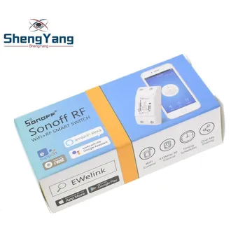 Sonoff RF WiFi Smart Switch Interruptor 433Mhz RF Receiver Intelligent Remote Wireless Control For Smart Home Wi-fi Light Switch
Sonoff RF WiFi Smart Switch Interruptor 433Mhz RF Receiver Intelligent Remote Wireless Control For Smart Home Wi-fi Light Switch