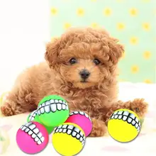 Funny Pets Dog Puppy Cat Ball Teeth Toy PVC Chew Sound Dogs Play Fetching Squeak Toys Pet Supplies
Funny Pets Dog Puppy Cat Ball Teeth Toy PVC Chew Sound Dogs Play Fetching Squeak Toys Pet Supplies