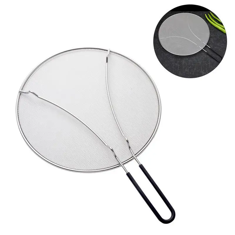 Stainless Steel Oil Net Filter 304 Anti-Scalding Round Handle Filter Kitchen Utensil
Stainless Steel Oil Net Filter 304 Anti-Scalding Round Handle Filter Kitchen Utensil