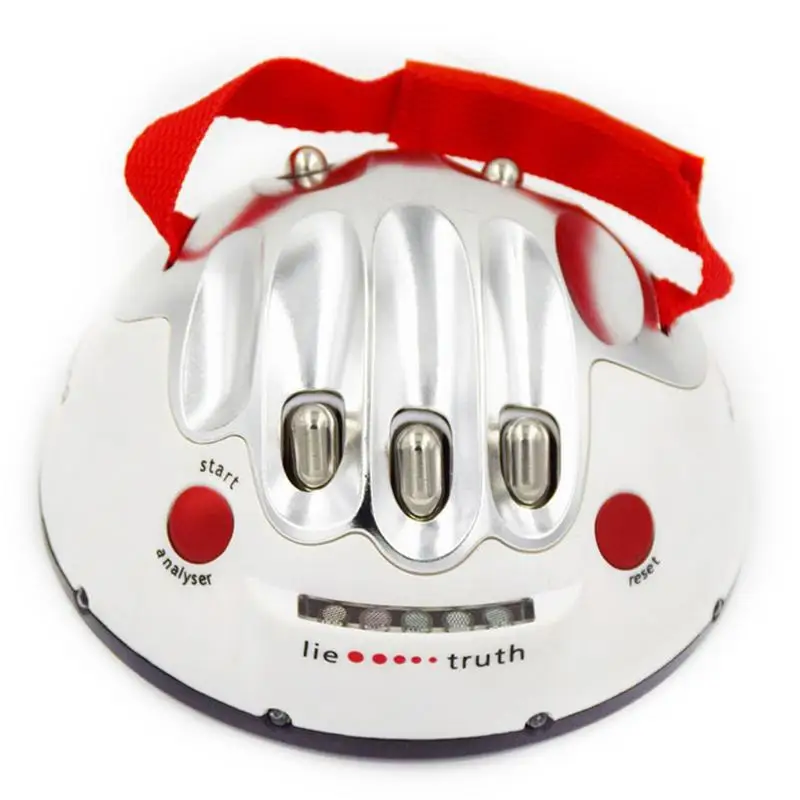 Lie Detector Reloaded Polygraph Electric Shocking Liar Warm-up Game Adjustable Polygraph Lie Detector Toy
Lie Detector Reloaded Polygraph Electric Shocking Liar Warm-up Game Adjustable Polygraph Lie Detector Toy