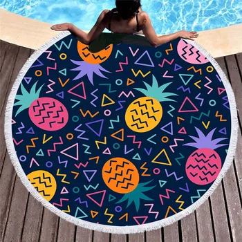3D Printed fruits Microfiber Round Beach Towel for Adults Summer Toalla Tassel Yoga Mat T433
3D Printed fruits Microfiber Round Beach Towel for Adults Summer Toalla Tassel Yoga Mat T433