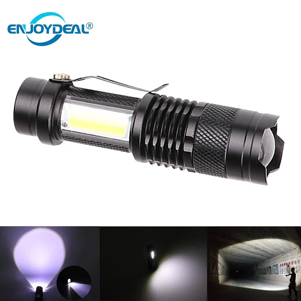 Super bright 3800lm Mini USB Rechargeable LED Flashlight 3Modes Zoomable Waterproof Torch Focus Light Flashlight Camping Cycling
Super bright 3800lm Mini USB Rechargeable LED Flashlight 3Modes Zoomable Waterproof Torch Focus Light Flashlight Camping Cycling