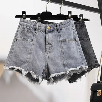 High Waist Denim Shorts Women Plus Size 5xl Korean Tassel Booty Jeans Shorts Female Femme Short Pants Ladies 2020 Summer
High Waist Denim Shorts Women Plus Size 5xl Korean Tassel Booty Jeans Shorts Female Femme Short Pants Ladies 2020 Summer