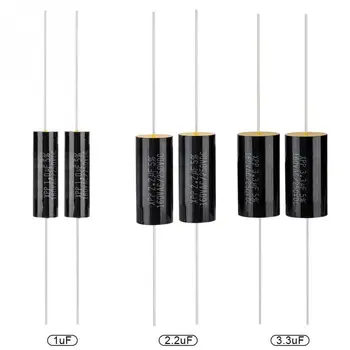 2PCS Capacitor Frequency Divider Capacitance Audio Speaker Capacitor 1uF/ 2.2uF/ 3.3uF
2PCS Capacitor Frequency Divider Capacitance Audio Speaker Capacitor 1uF/ 2.2uF/ 3.3uF