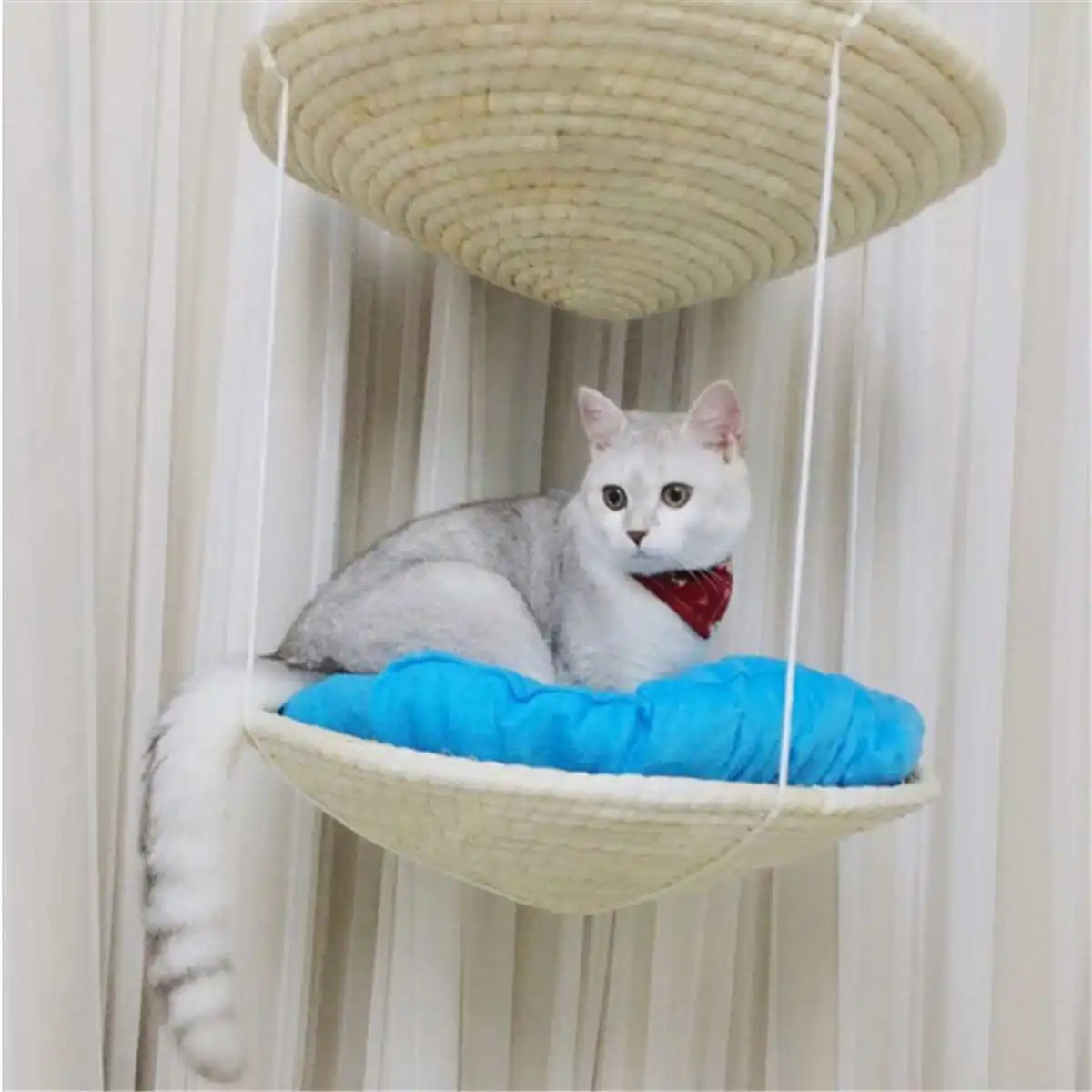 Cute Cat Bed Hanging Basket Straw Comfortable Pet Bed Hammock Cat Creeping Pet Nest Jump Cat Mats Crawling Pets Rack
Cute Cat Bed Hanging Basket Straw Comfortable Pet Bed Hammock Cat Creeping Pet Nest Jump Cat Mats Crawling Pets Rack